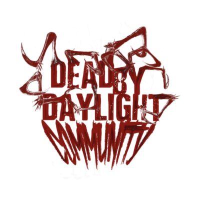 Dead By Daylight Community Logo Red Crewneck Sweatshirt Official Dead By Daylight Merch