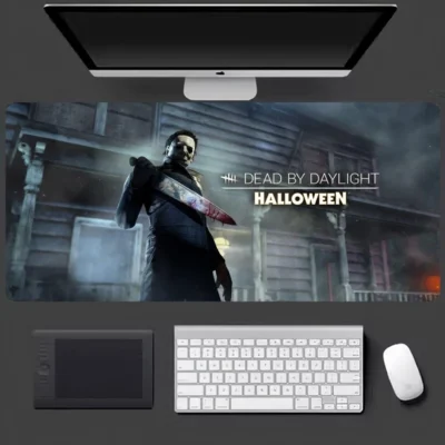 Game D Dead by D Daylight Mousepad Large Gaming Compute Gamer PC Keyboard Mouse Mat 5 - Dead By Daylight Store