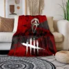 Gothic horror game Dead by Daylight retro flannel soft sofa bed home travel portable bedroom winter - Dead By Daylight Store