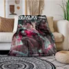 Gothic horror game Dead by Daylight retro flannel soft sofa bed home travel portable bedroom winter 16 - Dead By Daylight Store