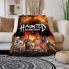 Gothic horror game Dead by Daylight retro flannel soft sofa bed home travel portable bedroom winter 17 - Dead By Daylight Store