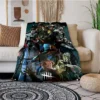 Gothic horror game Dead by Daylight retro flannel soft sofa bed home travel portable bedroom winter 19 - Dead By Daylight Store